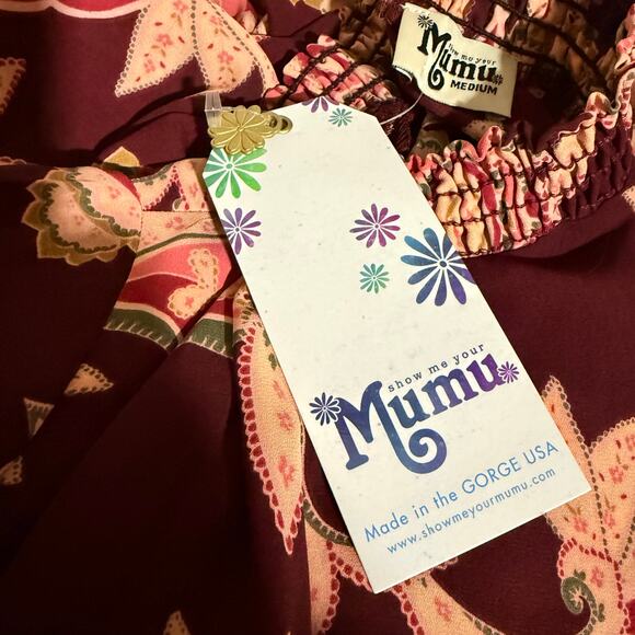 NWT Show Me Your Mumu Junebell Bug Dress - Medium - Picture 6 of 7